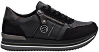 Remonte D1327 Lage sneakers voor dames, zwart