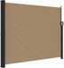 vidaXL Windscherm intrekbaar 170x300 cm taupe