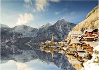 Educa Puzzle Hallstatt Winter 1500 pièces Adultes or