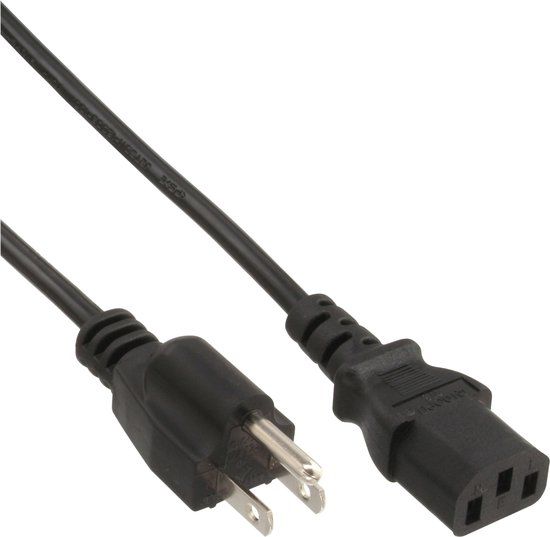InLine 16655J - C13 Power Cable - 5m - Black