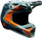 Fox V1 Image Print Motocrosshelm Blauw/Turquoise/Oranje Maat XS