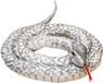 Lean Toys mascotte serpent en peluche gris 110 cm
