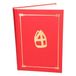 Merkloos Het grote boek van Sinterklaas - rood - 350 paginas - 30 x 21 x 2.5 cm - Karton/papier