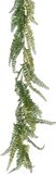 Everlands Planten slinger - varen - kunstplant - groen - 180 cm