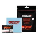 Thermal Grizzly Minus Pad Pro - Thermische interfacepad, 100 x 100 x 1,5 mm, elektrisch niet-geleidend, hoge thermische geleidbaarheid en samendrukbaarheid voor SSD's, GPU's en elektronica