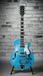 Godin Montreal Premiere LTD Imperial Blue - Guitare électrique semi-hollow avec trémolo Bigsby