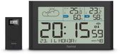 Hama Wetterstation Sylt, met Außensensor, Funk, Wecker, Schwarz 00222216