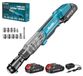 StarTech Accu-schroefmachine - Slagschroefmachine - 0,95 cm vierkantopname - 90 Nm - 21 V - 2 x 2,0 Ah lithium-ion batterijen - EU-stekker