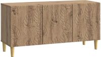 vidaXL TV-kast 99 x 34,5 x 50 cm Artisanaal eiken Bewerkt hout