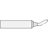 Weller XNT AX Soldeerpunt Beitelvorm, gebogen Grootte soldeerpunt 1.6 mm Lengte soldeerpunt: 28 mm Inhoud: 1 stuk(s)