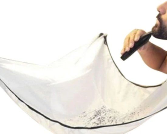 FHLB® Baard schort baard cape Vang je baardharen op