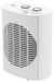Jata JCTV1191 radiateur soufflant, faible consommation d'énergie, chauffage de salle de bain, 2000 W, 2 vitesses, ventilateur, thermostat, protection contre le basculement, poignée de transport, compact : 18,5 x 12 x 24 cm