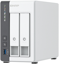 QNAP TS-216G NAS Server - 2-Bay - Cortex-A55 - 4GB RAM - White