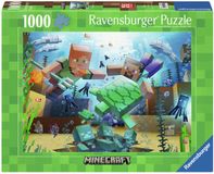Ravensburger legpuzzel Minecraft Mosaic 1000 stukjes karton
