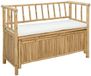 vidaXL Tuinbank met Opbergruimte 110 x 47 x 80 cm Bamboe Naturel