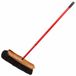 Buemag binnenbezem - B29 cm - incl metalen telescoopsteel - rood - 80-130 cm - Zachte kamerbezem