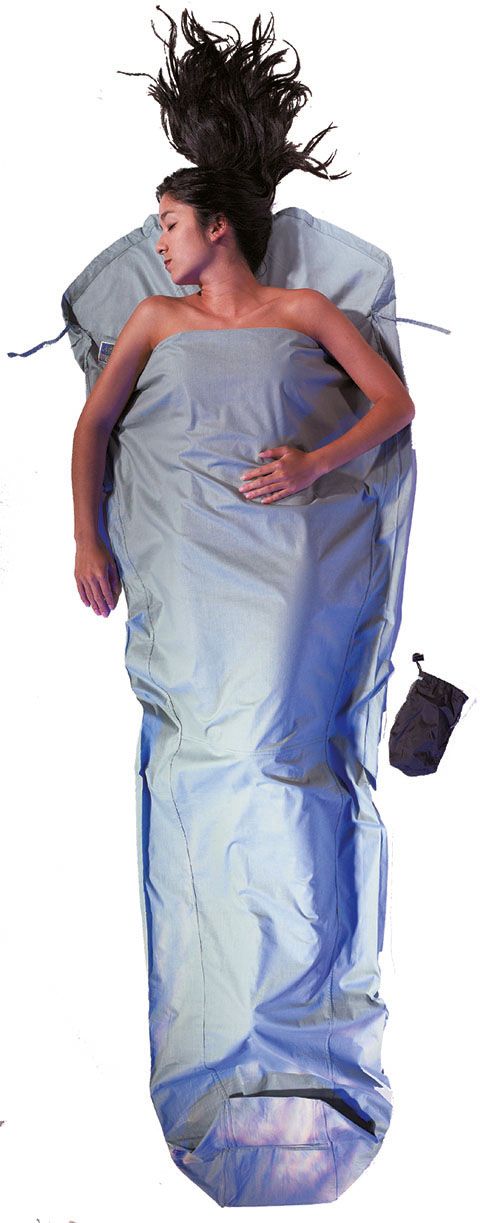 Cocoon MummyLiner CM14 - Lakenzak - Katoen - Blauw