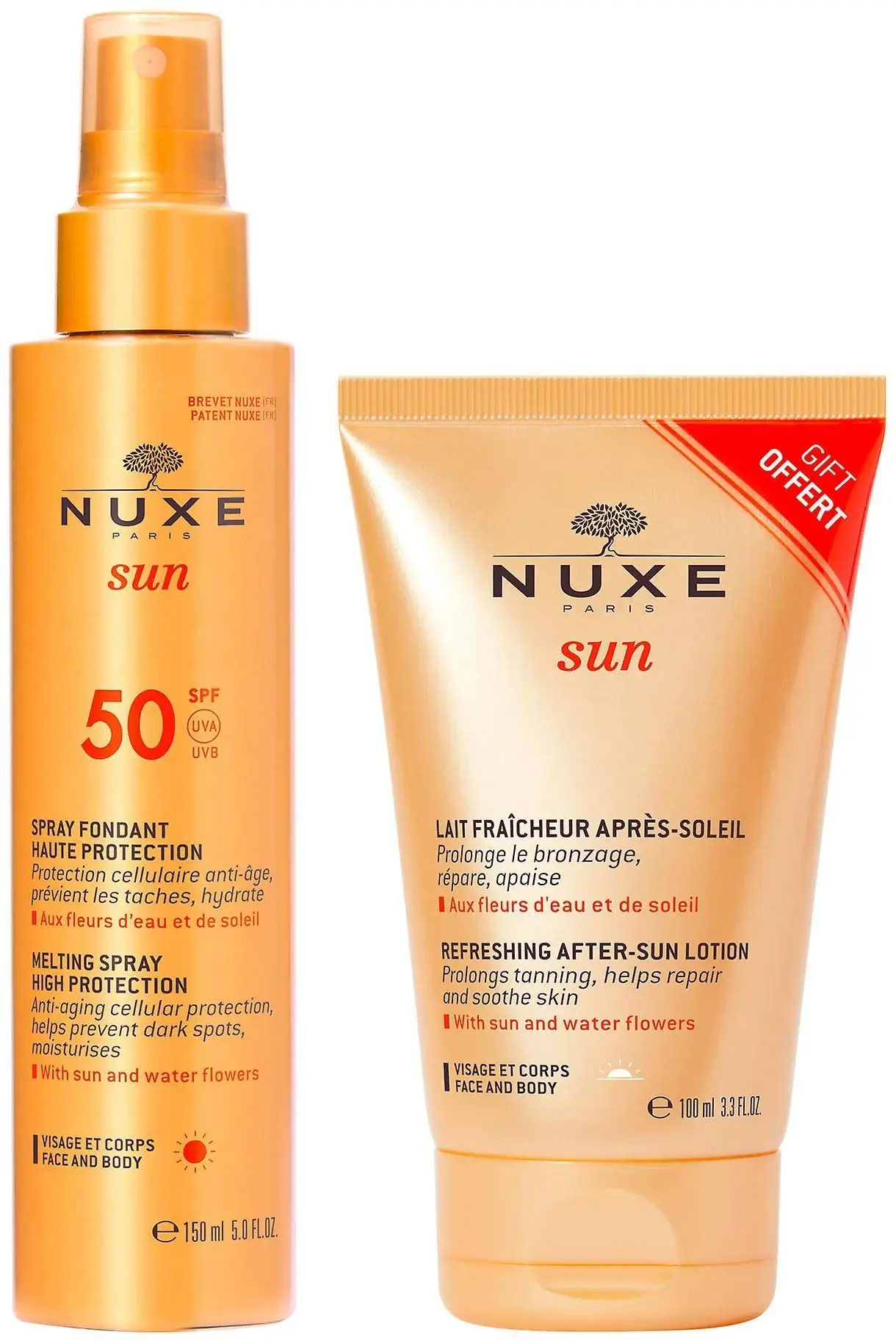 Nuxe Sun Spray Fondant SPF50 Promo