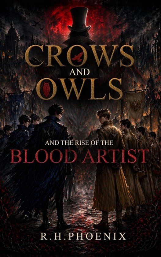 Crow and Owls and The Rise of The Blood Artist - Hardcover