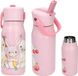 Depesche Princess Mimi Bouteille d'eau en acier inoxydable Rose