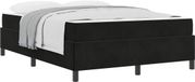 vidaXL Bedframe Zwart Stof 140 x 200 cm