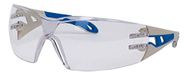 Uvex Pheos Laboratorium Werkbril - Kras- en mistbestendig - Helder/Blauw - Maat M/L
