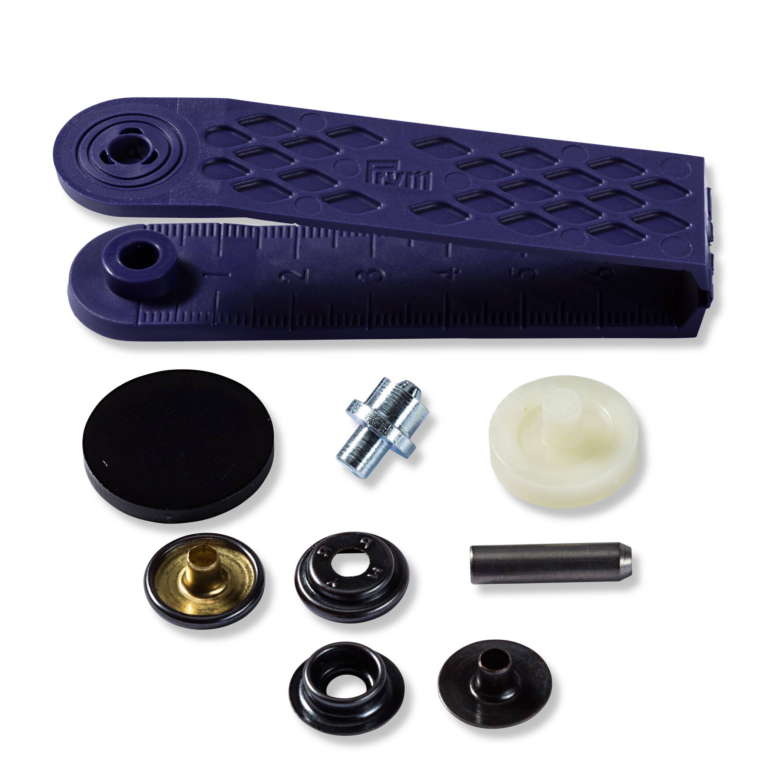 Prym Drukknopen Sport & Camping - 15 mm - Zwart - 10 stuks