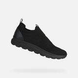 GEOX SPHERICA HEREN Sneakers - Zwart - Maat 43