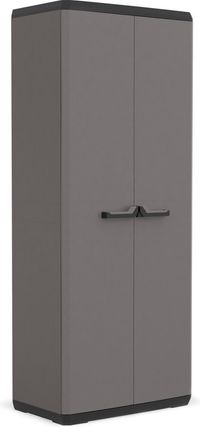 Keter Più Multipurpose Opbergkast - 3 planken - Donkergrijs/Zwart
