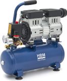 Merkloos HBM Low Noise Compressor 8 liter Luchtopbrengst 108 L p/m