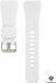Strap-it Bracelet de montre en silicone 20mm - universel - blanc