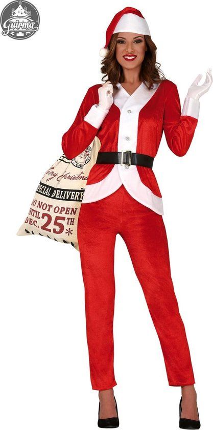 Guirca Mrs. Claus Kerstvrouw outfit - Maat M