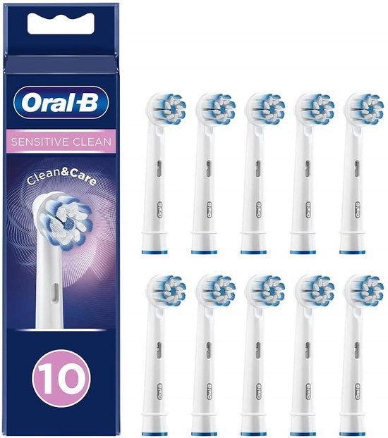 Oral-B Sensitive Clean Opzetborstels - 10 Stuks