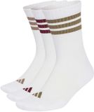 Adidas 3 Stripes Cushioned Sportswear Crewsokken 3 Paren Wit EU 37-39