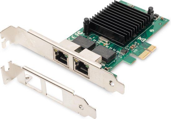 Digitus DN-10132 - Network Card - Dual Gigabit Ethernet PCI Express - Linux