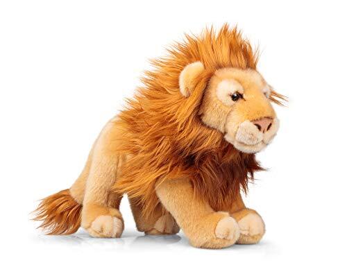 Animigos Pluche dier leeuw, knuffeldier in realistisch design, knuffelzacht, ca. 33 cm groot