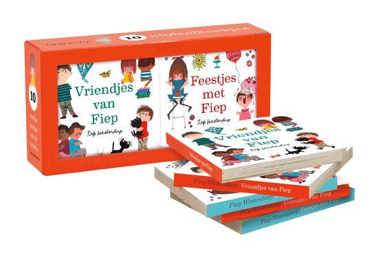 Feestjes Fiep Feestjes met Fiep & Vriendjes van Fiep uitdeelboekjes
