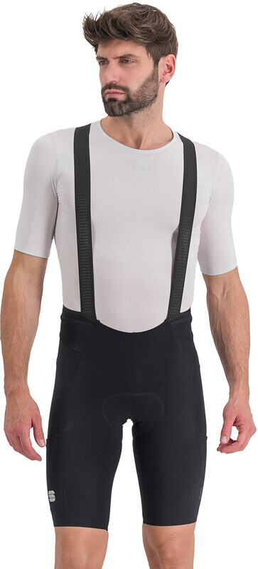 Sportful Ultra Bib Shorts Heren, zwart