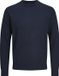 JACK&JONES JPRBLAMERINO KNIT CREW NECK SN Heren Trui Nachtblauw XL