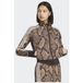 Adidas Originals Veste de sport Firebird en satin à imprimé serpent, taille X-Small
