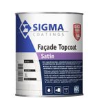 Sigma Facade Topcoat Satin | Zijdeglans Gevelverf | 1 LTR | Wit