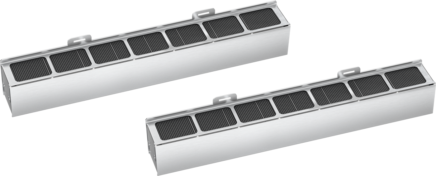 Miele DKF 30-R Afzuigkap filter - Zwart, Zilver - 2 stuks