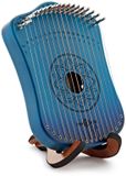 Gear4music Leven Harpika, 17 Snaren, Blauw