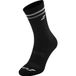 Babolat Chaussettes Team Single Noir/Blanc Unisexe Polyester Tennis