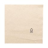 Ecolabel servetten, 2 lagen, 18 g/m², 30 x 30 cm, natuurlijk, gerecycled, 100 stuks