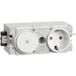 Hager Tehalit Stopcontact voor Accessoires voor elektroplintsysteem Wit 1 stuk(s)