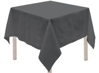 Soleil d'ocre 814233 Tafelkleed met vlekbescherming vierkant 180x180 cm ALIX antraciet