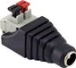 XtendLan Adaptateur secteur, connecteur/borne de connexion - FEMELLE 5,5/2,1mm (depuis alimentation) vers borne rapide
