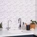 Ambiance Sticker Zelfklevende tegelmuurstickers voor keuken en badkamer - 24 terrazzo tegelstickers - 24 stickers 10x10cm