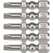 Vessel Embout De Vissage Impact Ball 30mm T20 Boîte de 5